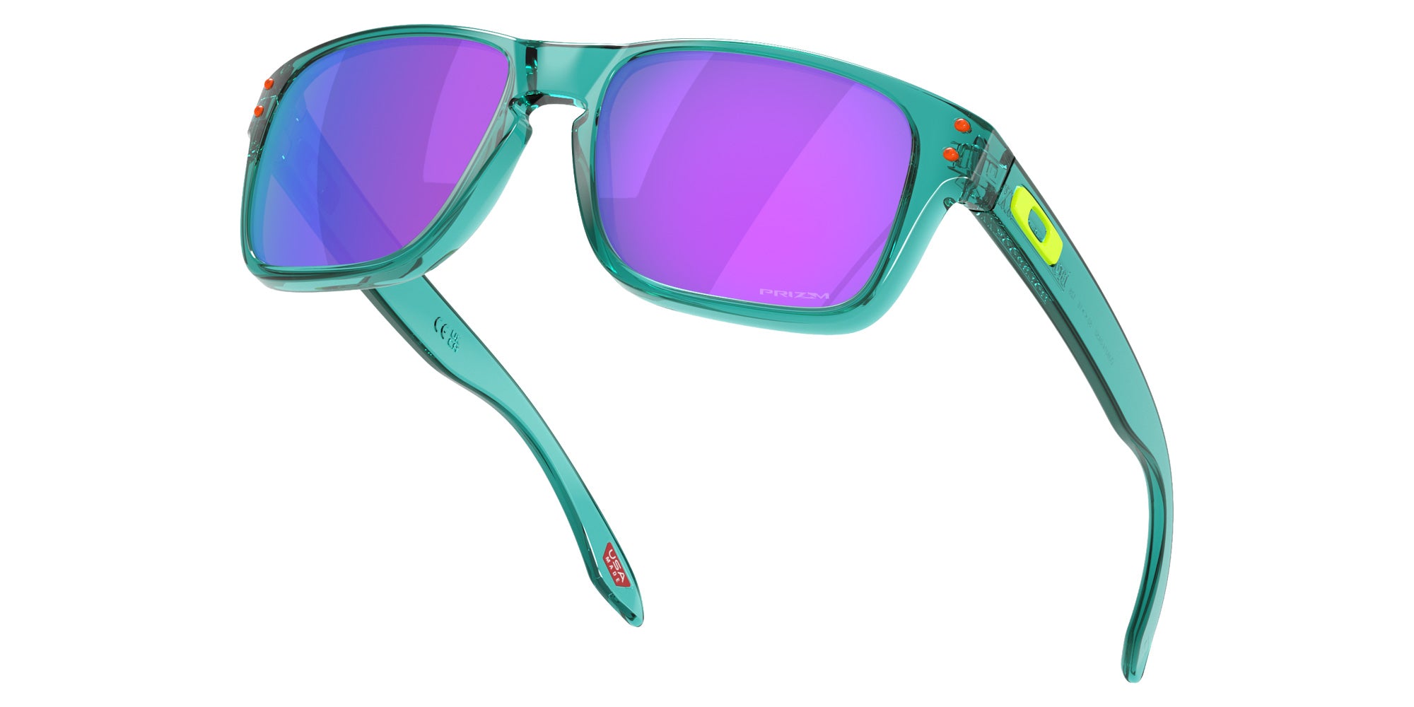 Oakley® OJ9014 HOLBROOK XXS OJ9014 901404 50 Sunglasses - Gray Smoke / Prizm Violet Mirrored