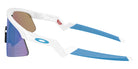 Oakley® OJ9015 RESISTOR SWEEP OJ9015 901501 28 Sunglasses - Polished White / Prizm Sapphire Mirrored