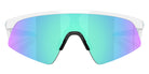 Oakley® OJ9015 RESISTOR SWEEP OJ9015 901501 28 Sunglasses - Polished White / Prizm Sapphire Mirrored