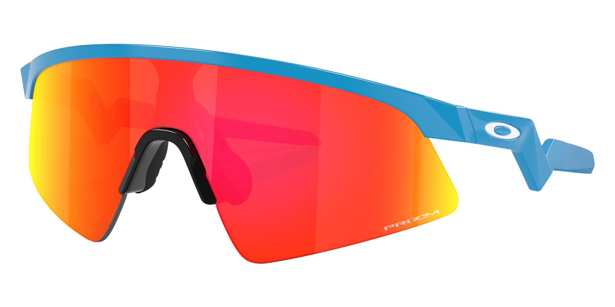 Oakley® OJ9015 RESISTOR SWEEP OJ9015 901502 28 Sunglasses - Polished Sky Blue / Prizm Ruby Mirrored