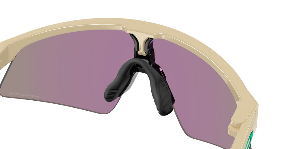 Oakley® OJ9015 RESISTOR SWEEP OJ9015 901507 28 Sunglasses - Desert Tan / Prizm Jade Mirrored