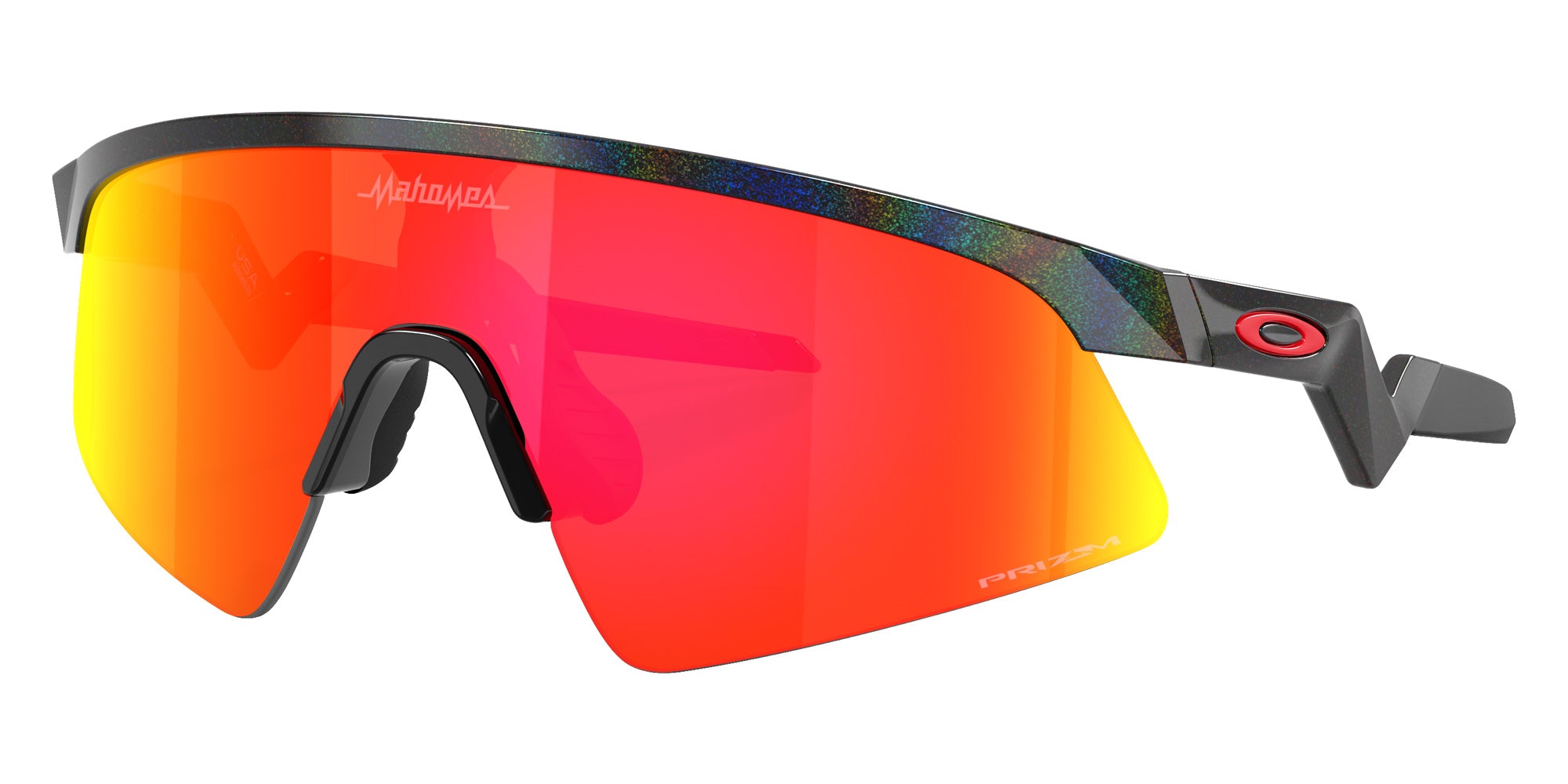 Oakley® OJ9015 RESISTOR SWEEP OJ9015 901509 28 Sunglasses - Dark Galaxy / Prizm Ruby Mirrored