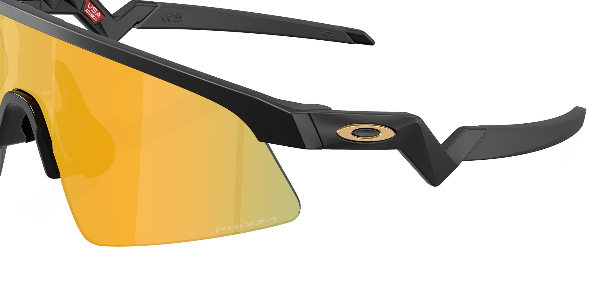 Oakley® OJ9015 RESISTOR SWEEP OJ9015 901510 28 Sunglasses - Matte Black / Prizm 24K Mirrored