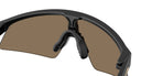 Oakley® OJ9015 RESISTOR SWEEP OJ9015 901510 28 Sunglasses - Matte Black / Prizm 24K Mirrored