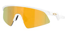 Oakley® OJ9015 RESISTOR SWEEP OJ9015 901511 28 Sunglasses - Matte White / Prizm 24K Mirrored