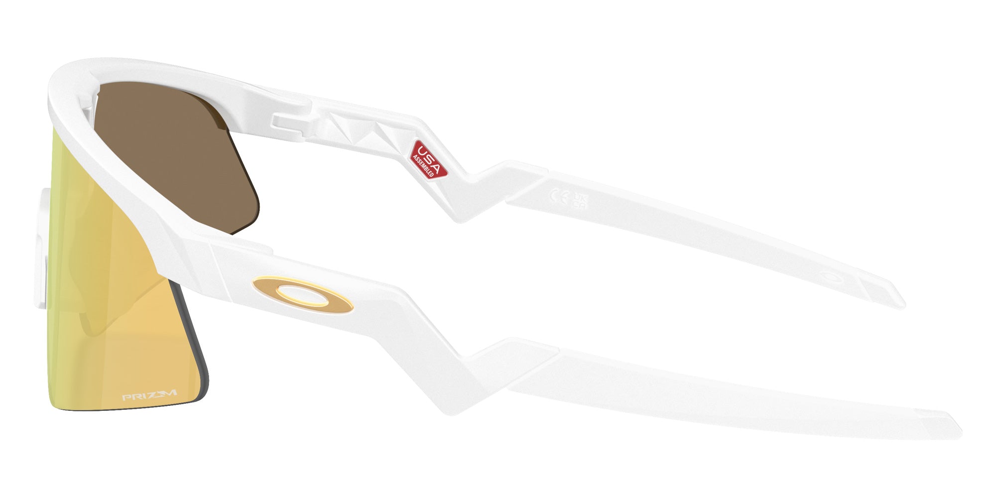 Oakley® OJ9015 RESISTOR SWEEP OJ9015 901511 28 Sunglasses - Matte White / Prizm 24K Mirrored