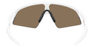 Oakley® OJ9015 RESISTOR SWEEP OJ9015 901511 28 Sunglasses - Matte White / Prizm 24K Mirrored