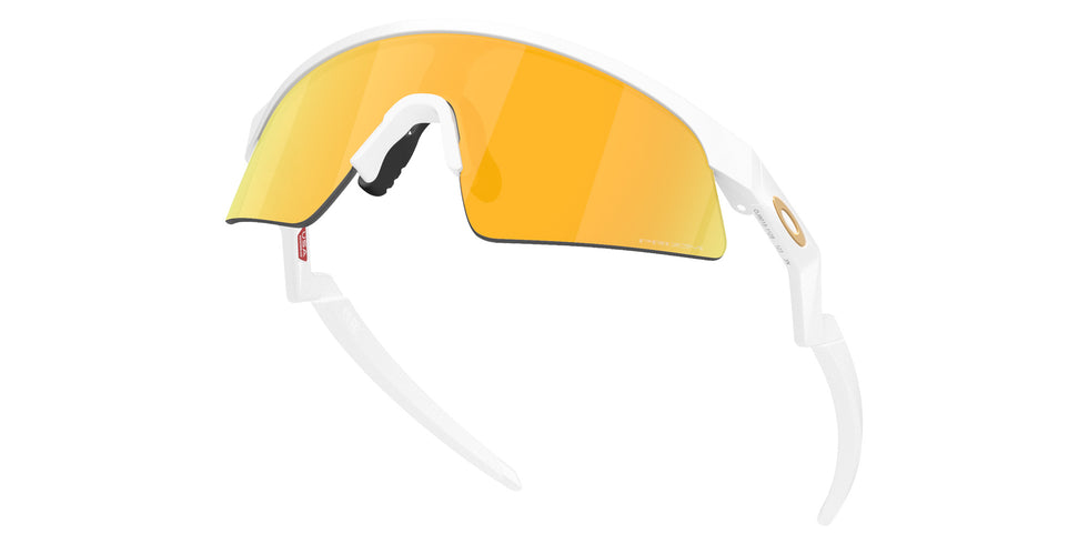 Oakley® OJ9015 RESISTOR SWEEP OJ9015 901511 28 Sunglasses - Matte White / Prizm 24K Mirrored