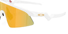 Oakley® OJ9015 RESISTOR SWEEP OJ9015 901511 28 Sunglasses - Matte White / Prizm 24K Mirrored