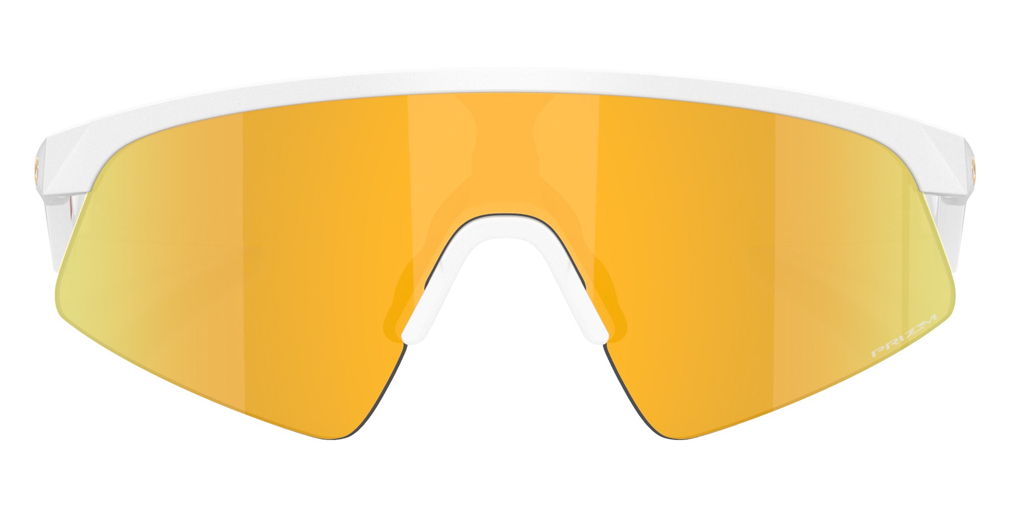 Oakley® OJ9015 RESISTOR SWEEP OJ9015 901511 28 Sunglasses - Matte White / Prizm 24K Mirrored