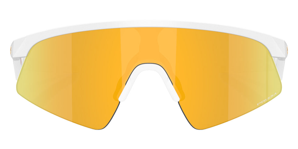 Oakley® OJ9015 RESISTOR SWEEP OJ9015 901511 28 Sunglasses - Matte White / Prizm 24K Mirrored