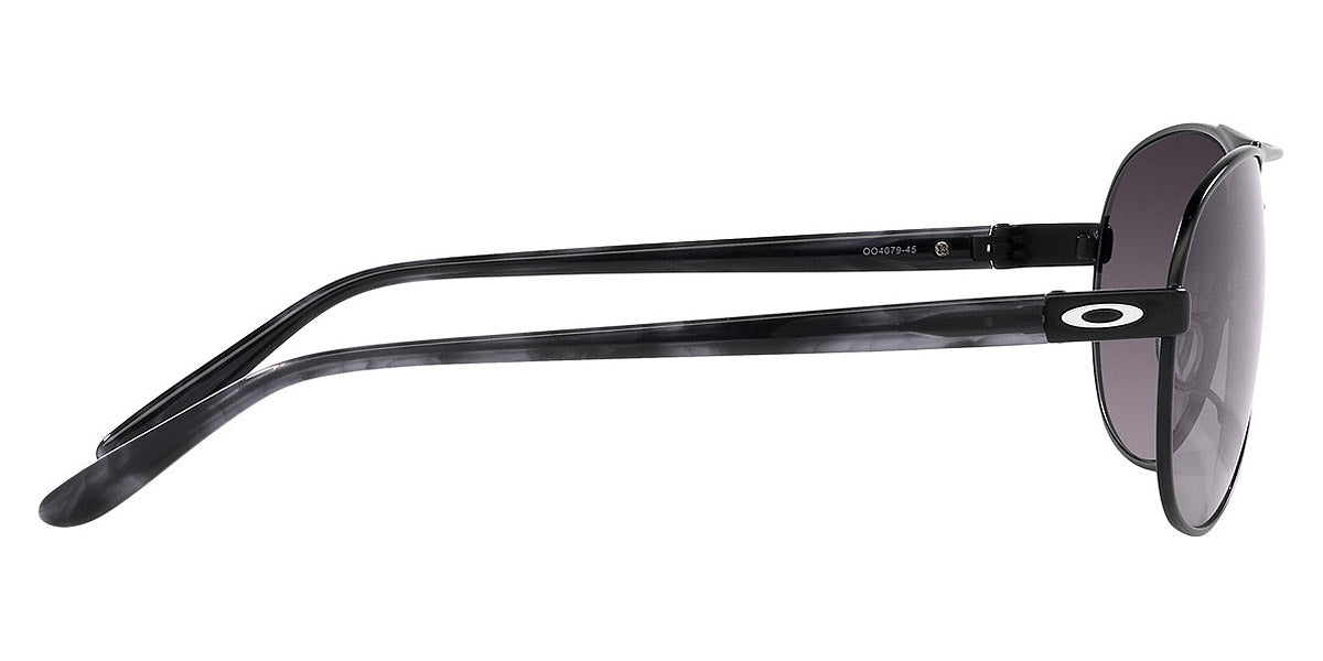 Oakley® OO4079 Feedback OO4079 407945 59 - Satin black/Prizm grey gradient Sunglasses