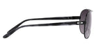Oakley® OO4079 Feedback OO4079 407945 59 - Satin black/Prizm grey gradient Sunglasses