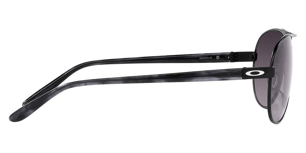 Oakley® OO4079 Feedback OO4079 407945 59 - Satin black/Prizm grey gradient Sunglasses