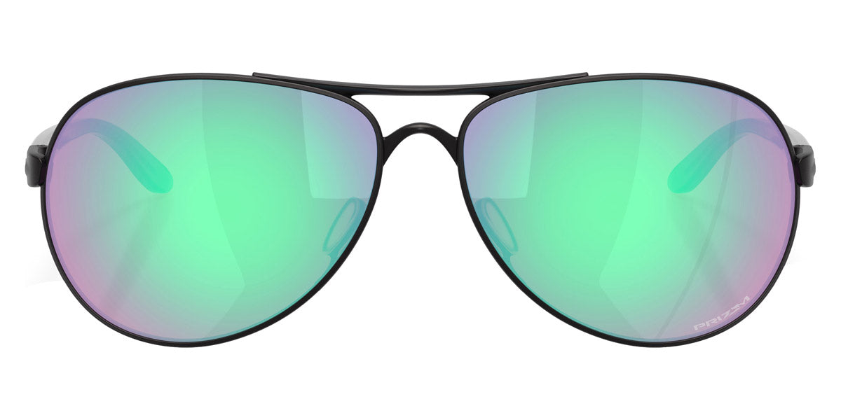 Oakley® OO4079 Feedback OO4079 407953 59 - Satin Black/Prizm Golf Sunglasses