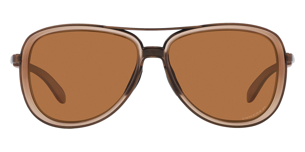 Oakley® OO4129 Split Time OO4129 412923 58 - Matte Sepia/Prizm Bronze Polarized Sunglasses