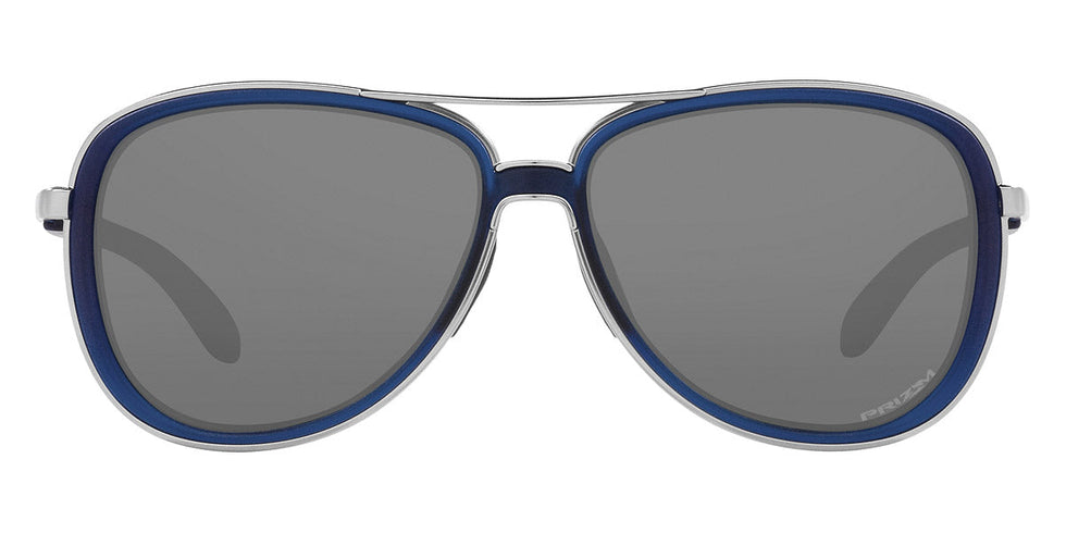 Oakley® OO4129 Split Time OO4129 412924 58 - Matte Transparent Blue/Prizm Black Sunglasses