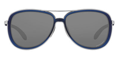 Oakley® OO4129 Split Time OO4129 412924 58 - Matte Transparent Blue/Prizm Black Sunglasses