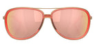 Oakley® OO4129 Split Time OO4129 412930 58 - Matte Translucent Peach/Prizm Rose Gold Sunglasses