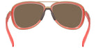 Oakley® OO4129 Split Time OO4129 412930 58 - Matte Translucent Peach/Prizm Rose Gold Sunglasses