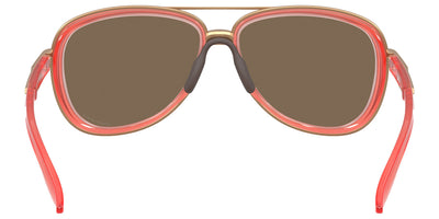 Oakley® OO4129 Split Time OO4129 412930 58 - Matte Translucent Peach/Prizm Rose Gold Sunglasses