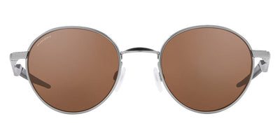 Oakley® OO4146 Terrigal OO4146 414606 51 - Satin Chrome/Prizm Tungsten Sunglasses