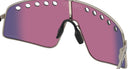 Oakley® OO6025 SUTRO TI SWEEP OO6025 602503 38 Sunglasses - Matte Gunmetal / Prizm Road Mirrored