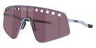 Oakley® OO6025 SUTRO TI SWEEP OO6025 602504 38 Sunglasses - Polished Stonewash / Prizm Road Black Mirrored