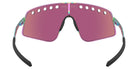 Oakley® OO6025 SUTRO TI SWEEP OO6025 602505 38 Sunglasses - Polished Oil Slick / Prizm Road Jade Mirrored