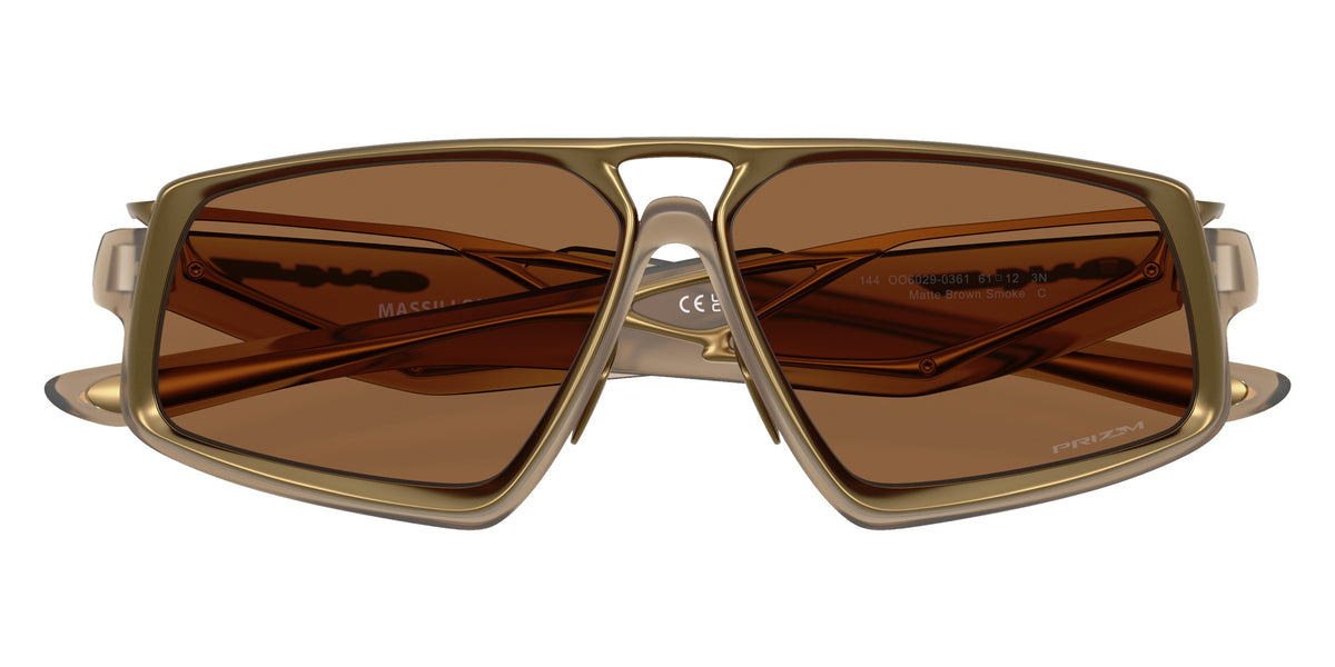 Oakley® OO6029 MASSILLON Sunglasses - Matte Brown Smoke
