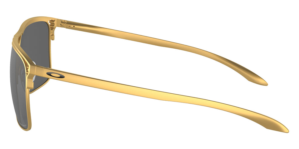 Oakley® OO6048 HOLBROOK TI OO6048 604807 57 Sunglasses - Satin Gold / Prizm Black Polarized Mirrored 604807