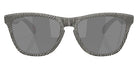 Oakley® OO9013 Frogskins OO9013 9013M0 55 - Matte Grey Ink Fingerprint/Prizm Black Sunglasses
