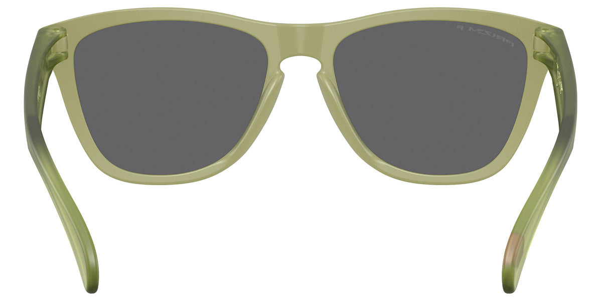 Oakley® OO9013 Frogskins OO9013 9013M2 55 - Matte Fern/Prizm Black Polarized Sunglasses