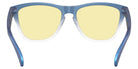 Oakley® OO9013 FROGSKINS OO9013 9013M4 55 Sunglasses - Matte Cyan/Blue/Clear Shift Fade / Prizm Gaming™ 2.0 Mirrored