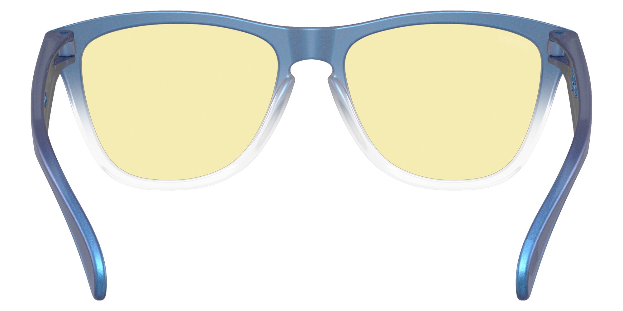 Oakley® OO9013 FROGSKINS OO9013 9013M4 55 Sunglasses - Matte Cyan/Blue/Clear Shift Fade / Prizm Gaming™ 2.0 Mirrored
