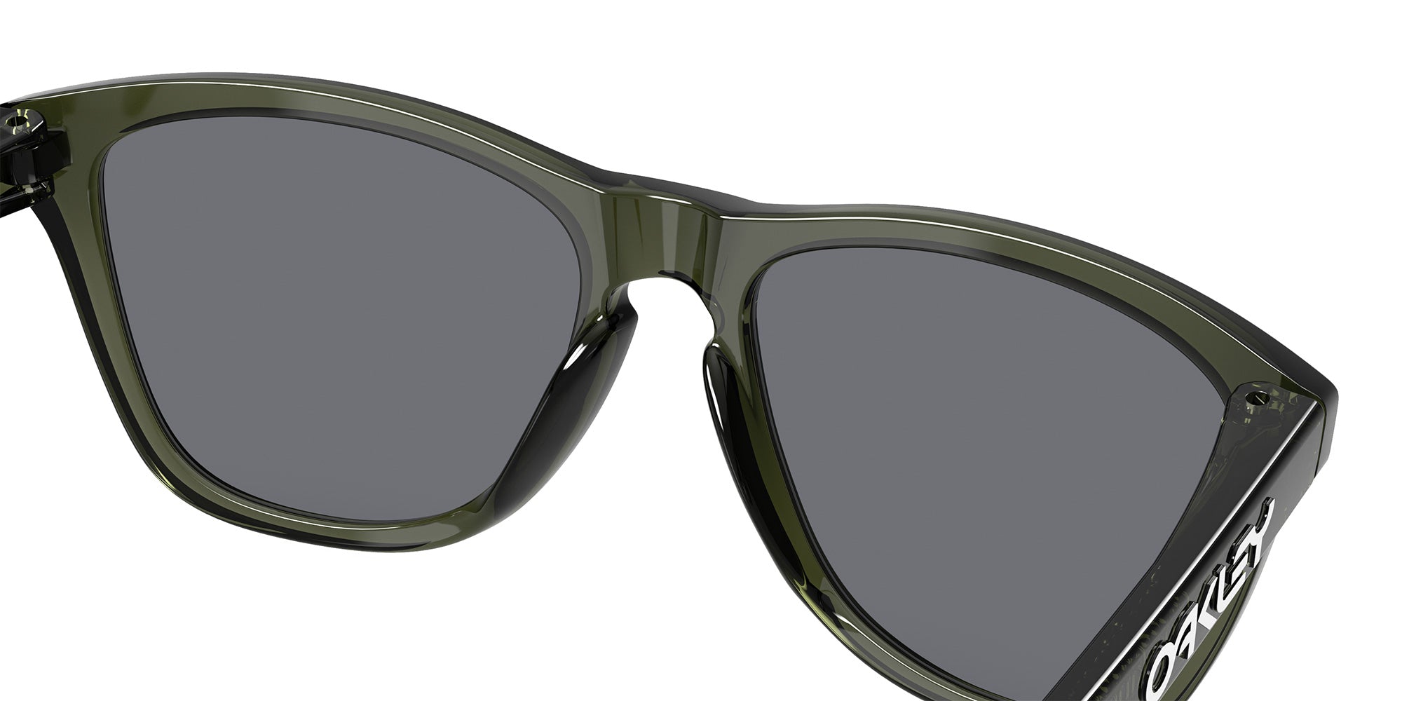 Oakley® OO9013 FROGSKINS OO9013 9013M5 55 Sunglasses - Olive Ink / Gray