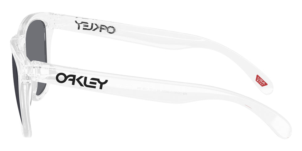 Oakley® OO9013 FROGSKINS OO9013 9013M6 55 Sunglasses - Clear / Gray