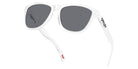 Oakley® OO9013 FROGSKINS OO9013 9013M6 55 Sunglasses - Clear / Gray
