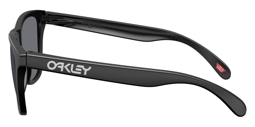 Oakley® OO9013 FROGSKINS OO9013 9013M7 55 Sunglasses - Matte Black / Gray