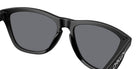 Oakley® OO9013 FROGSKINS OO9013 9013M7 55 Sunglasses - Matte Black / Gray