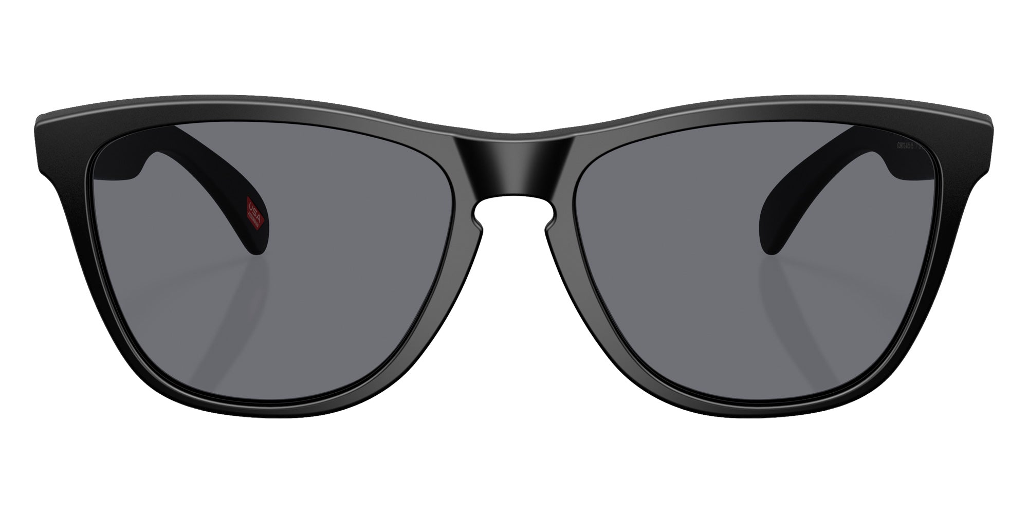 Oakley® OO9013 FROGSKINS OO9013 9013M7 55 Sunglasses - Matte Black / Gray