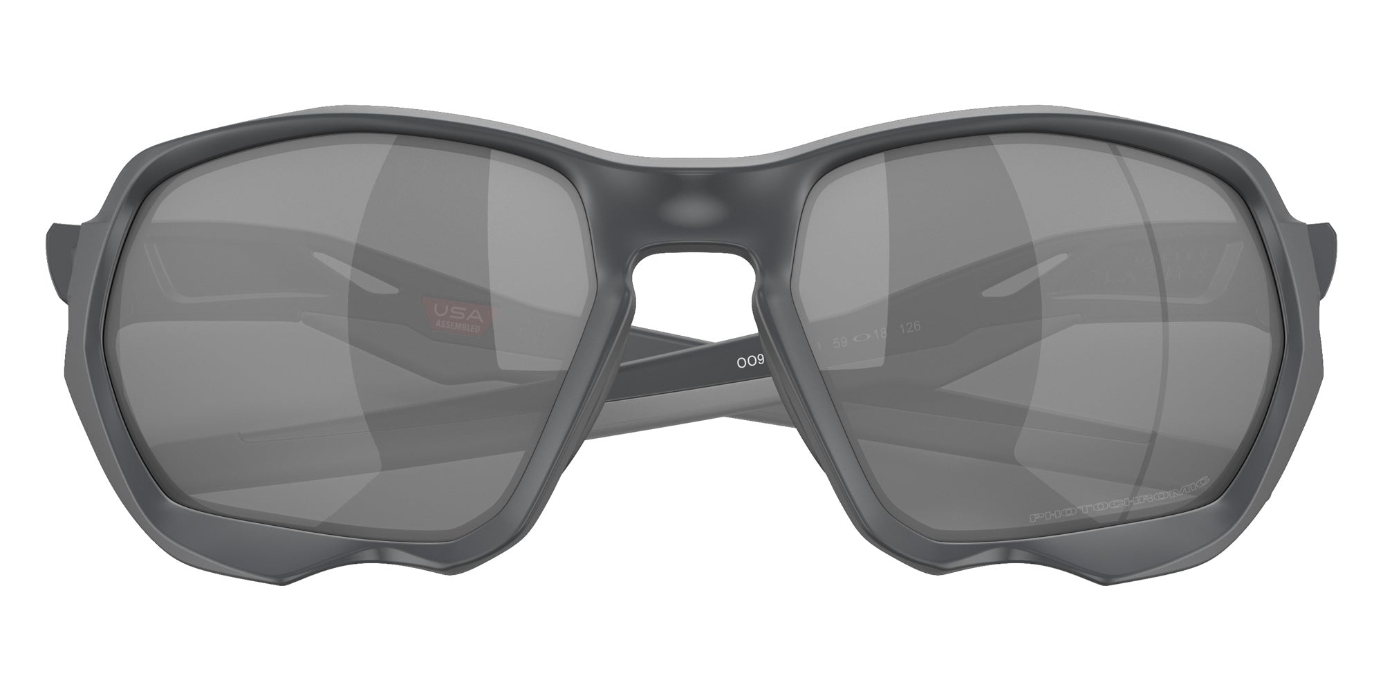 Oakley® OO9019 PLAZMA OO9019 901905 59 Sunglasses - Matte Carbon