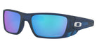 Oakley® OO9096 Fuel Cell OO9096 9096K1 60 - Matte Translucent Blue / Prizm Sapphire Sunglasses