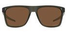 Oakley® OO9100 Leffingwell OO9100 910011 57 - Matte olive ink/Prizm bronze Sunglasses