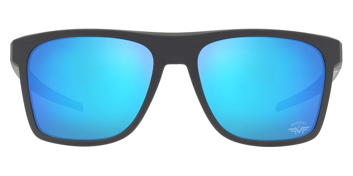 Oakley® OO9100 Leffingwell OO9100 910016 57 - Matte dark grey/Prizm sapphire Sunglasses