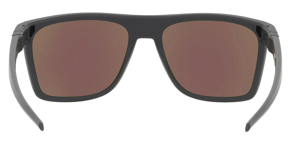 Oakley® OO9100 Leffingwell OO9100 910016 57 - Matte dark grey/Prizm sapphire Sunglasses