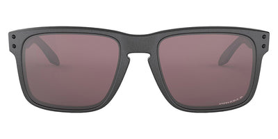 Oakley® OO9102 Holbrook OO9102 9102B5 55 - Steel/Prizm daily polarized Sunglasses