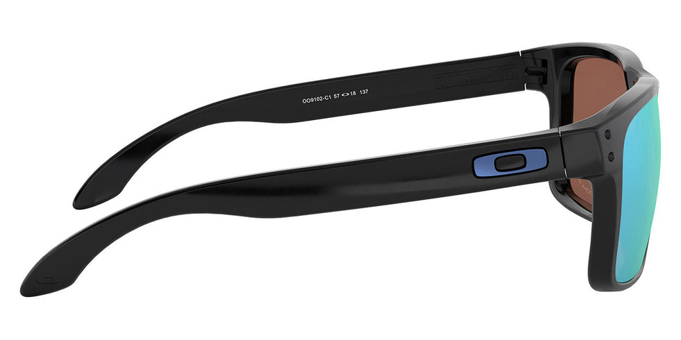 Oakley® OO9102 Holbrook OO9102 9102C1 55 - Polished blue/Prizm deep water polarized Sunglasses