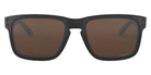 Oakley® OO9102 Holbrook OO9102 9102D7 55 - Matte black/Prizm tungsten polarized Sunglasses