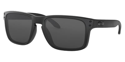Oakley® OO9102 Holbrook OO9102 9102e5 55 - Matte black/Grey Sunglasses